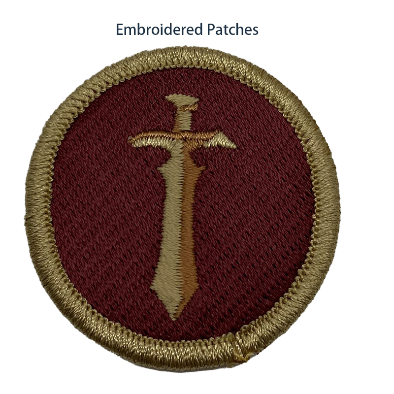 Embroidered patches (3)